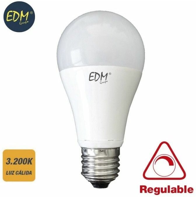 Thumbnail - Dimmbare Standard-EDM-LED-Glühbirne E27 10 W 810 lm 3200 K warmes Licht Ø6 x 11 cm