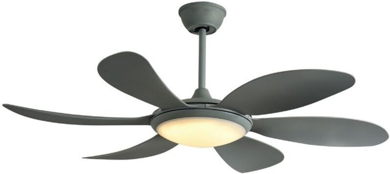 Cristalrecord - DC-Lüfter Tanik Grau led 24W