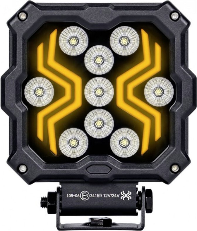 Secorüt - Arbeitsscheinwerfer 12 v/dc, 24 v/dc L0195 (b x h x t) 120 x 140 x 35 mm 1700 lm