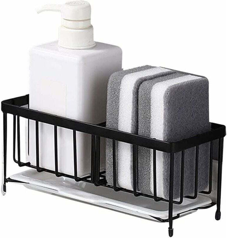 ZVD-Schwammhalter Küchenregal Schwammhalter für Sinier Küchenspüle Organizer Anti-Rost Monkey Spongers Scurbers Seife