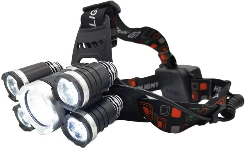 x LED-Stirnlampe, wiederaufladbare Stirnlampe