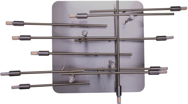 Naeve ANCONA Halbbündige Deckenleuchte Steel-Blank