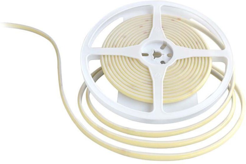 V-TAC Streifen LED COB-320 10W/m 5m 24V 1000Lm/m Rot Farbe IP67 8mm