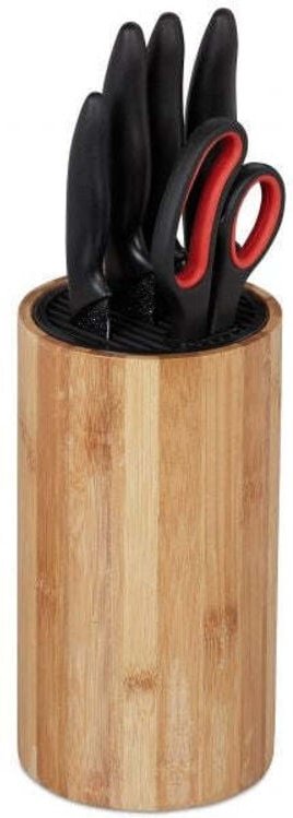 Messerblock aus bambus ohne messer 883