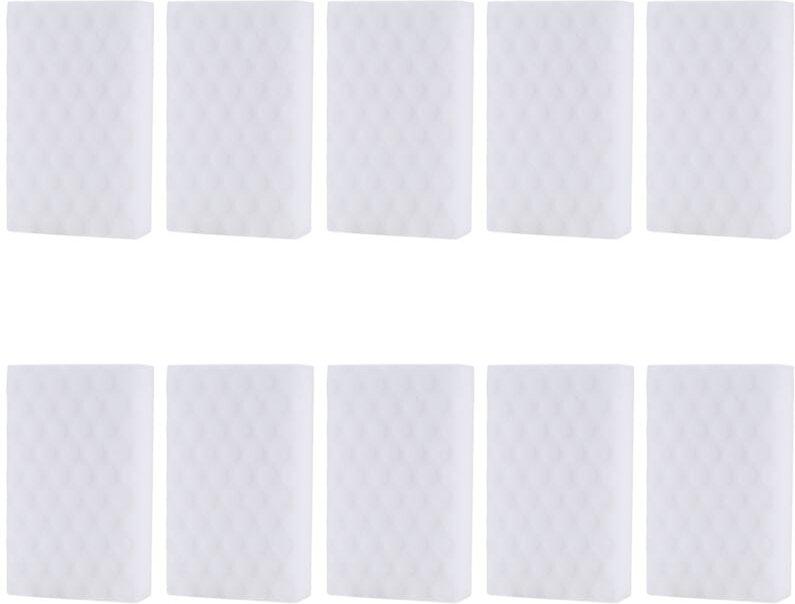 Tlily - 10 stück von Magie Reinigung Schwamm Radiergummi Multifunktionale Erweiterte Nano Wischer Schaum Pad Haushalt