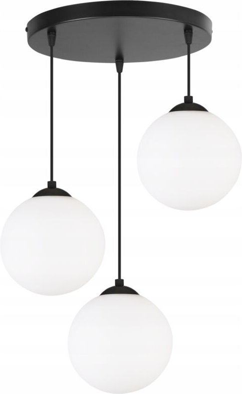 DECKENHÄNGELAMPE, KUGEL, SCHWARZ, LED, 15cm