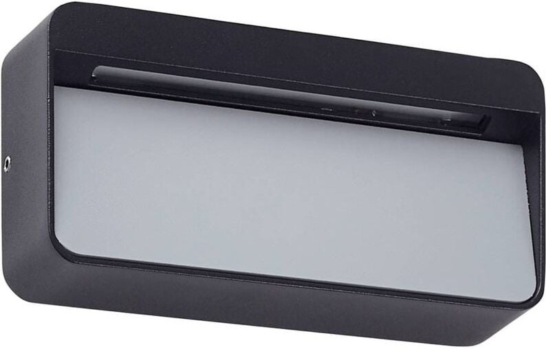 Lucande - led Wandleuchte außen 'Tiburia' aus Aluminium von