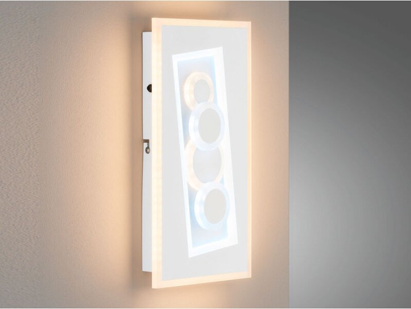 Led Wandleuchte ratio flach dimmbar & Lichtfarbe, Höhe 38cm