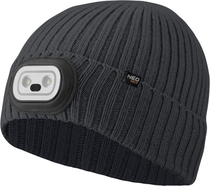 Kappe mit RGB-LED-Taschenlampe, Graphit