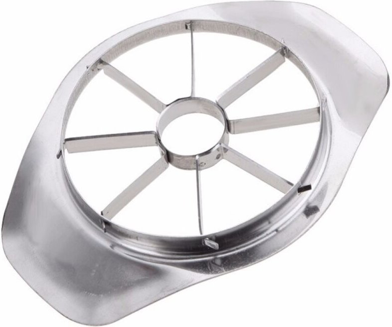 Apfelschneider, Birnen- und Obsttrenner aus Edelstahl, Gemüseschneider, Entkerner, Küchenhelfer, Küchenzubehör