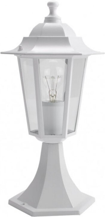 Auriga1xe27 white 38x19x19x19 cm ip44 Aluminium-Wandleuchte für den Außenbereich auriga1xe27 white 38x19x19 cm ip44