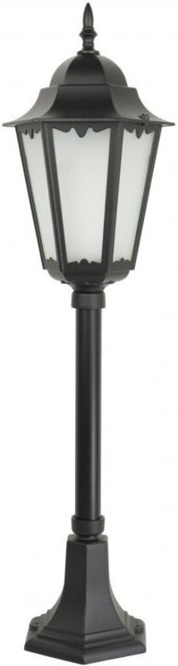 Garten-Stehleuchte 85x23 cm 1xE27 schwarz IP43 SU-MA Retro K 5002/3/H