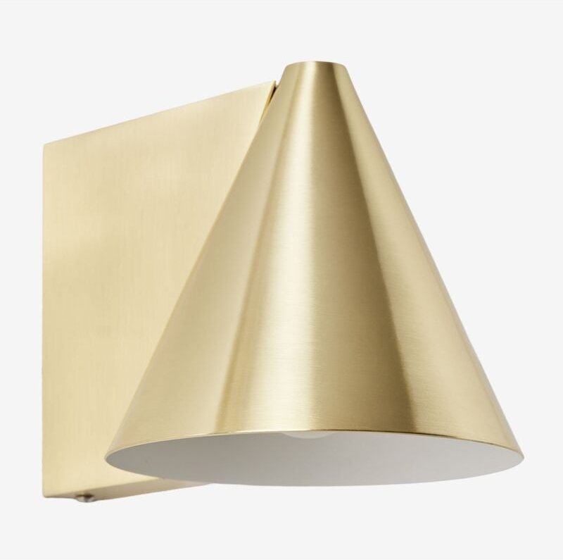 SKLUM Bicorp Eisen-Wandleuchte Vergoldet