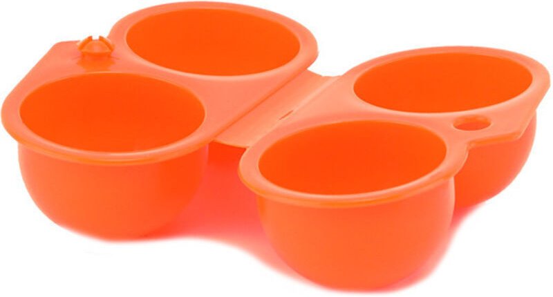 Eierbox, 4-teilige Eierbox aus Kunststoff, tragbare Eierbox mit Deckel, Eieraufbewahrungsbehälter, Eieraufbewahrungsbox ...