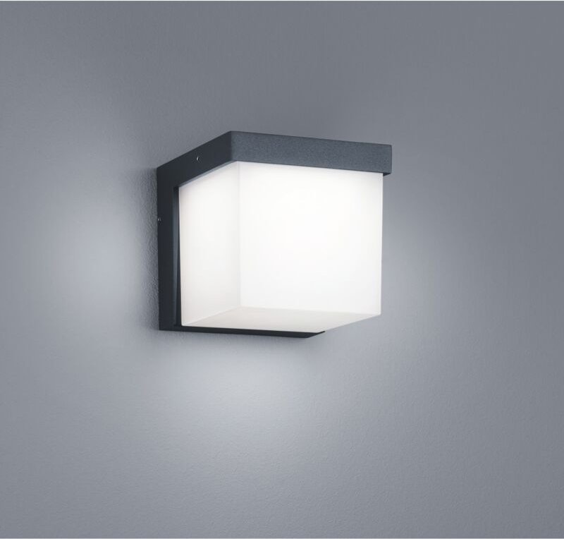 Iperbriko - Außenwandleuchte Yangtze Led IP54 Anthrazit H11 cm Trio Lighting