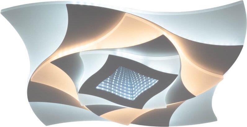 Deckenlampe Deckenleuchte Schlafzimmerlampe dimmbar Fernbedienung LED L 48 cm