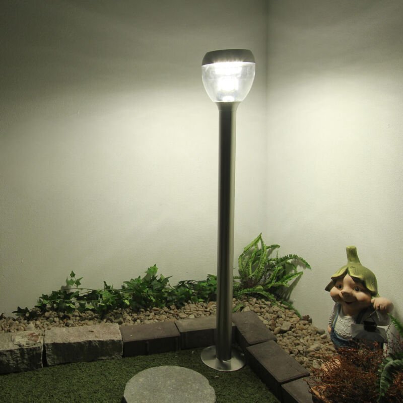 Licht-erlebnisse - led Außenlampe Modern Edelstahl Optik