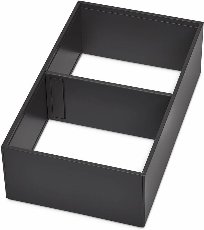 Blum - ambia-line Frontauszugsrahmen nl 400 mm Höhe 110 mm Stahl pulverbeschichtet / oriongrau matt für legrabox