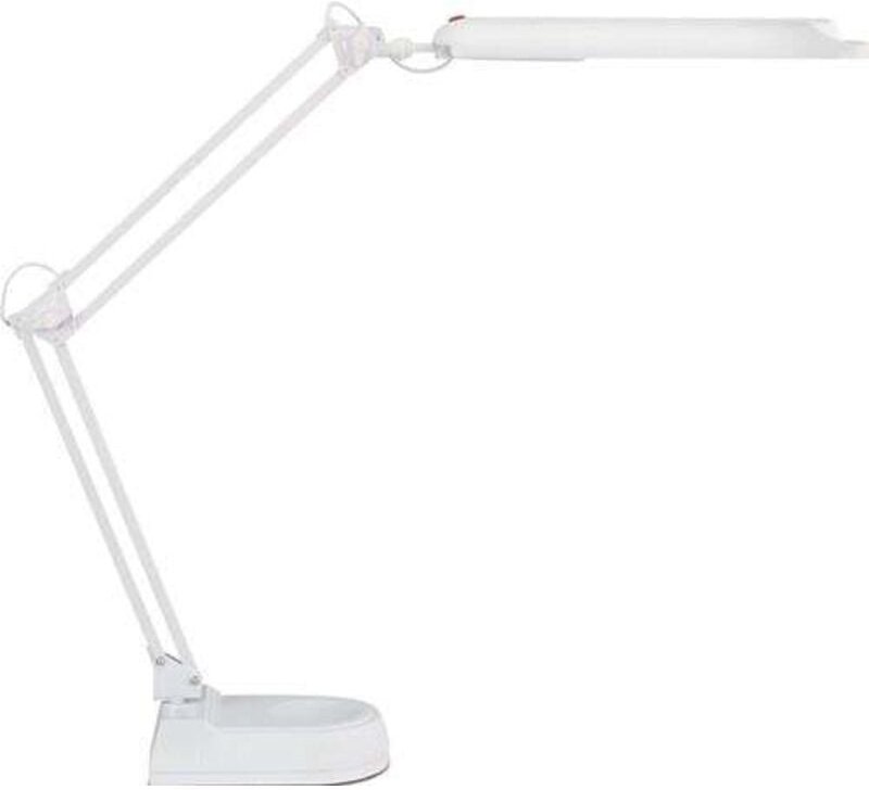 Maul - Schreibtischleuchte Metall / Kunststoff weiß - 8203602