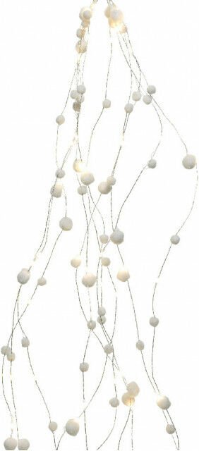 Microled 100L Cluster di Fiocchi di Neve a LED 135 cm Bianco Caldo