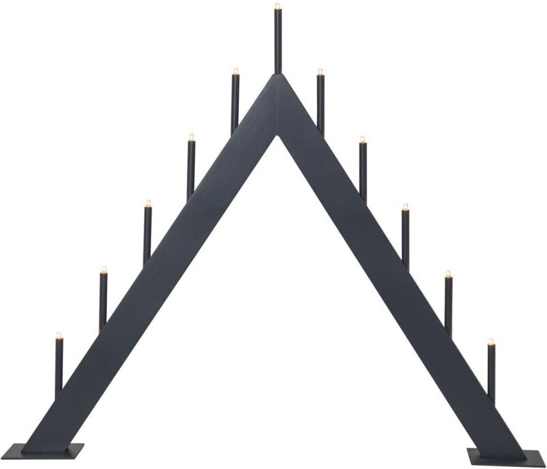 Lichterbogen Buzz 11-flammig E5 dunkelgrau b 59cm h 50cm