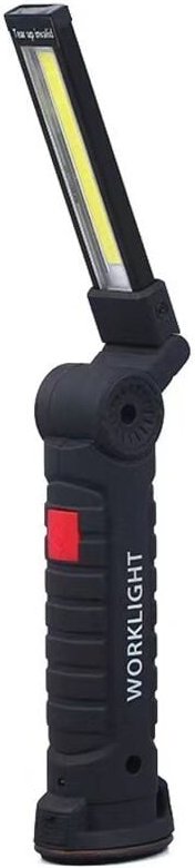 LED-Arbeitsleuchte/Taschenlampe mit Magnetfuß, 5 Leuchtmodi, USB-Campinglampe