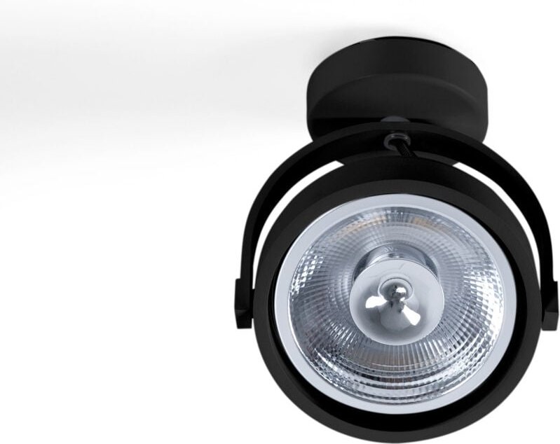 Verstellbarer Deckenstrahler iris + AR111 GU10 Glühbirne