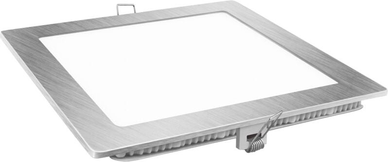 Quadratisches 24-W-LED-Downlight in Mattsilber
