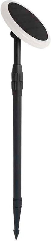 6667 VT-943 Solar-Gartenleuchte led 3.00 w Weiß, Schwarz - V-tac