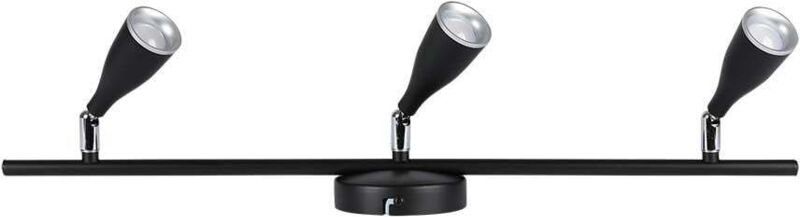 LED-Wandleuchten mit Dreifachkopf - IP20 - Schwarz - 13.5W - 1260 Lumen - 3000K