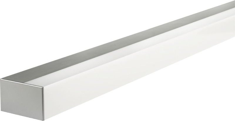 Wandleuchte ld 8015 a, 9 w, 4000K neutralweiß 600 mm Aluminium