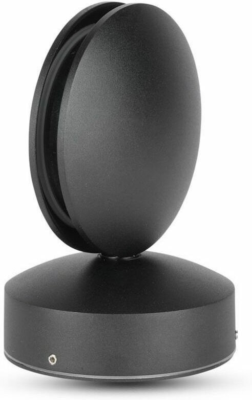 Led Lampe 7W 110LM/W 360° Abstrahlwinkel Schwarz Warmweiß IP65 - V-tac