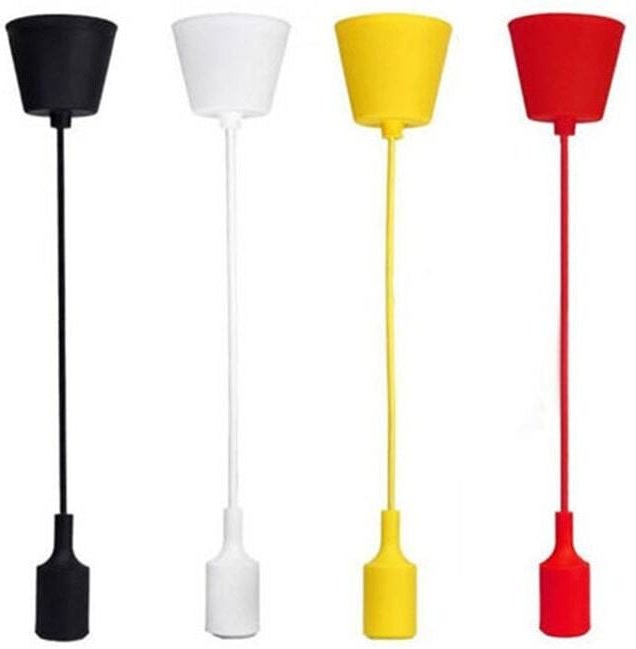 Silikon-Pendelleuchte - E27 - 4 Farben