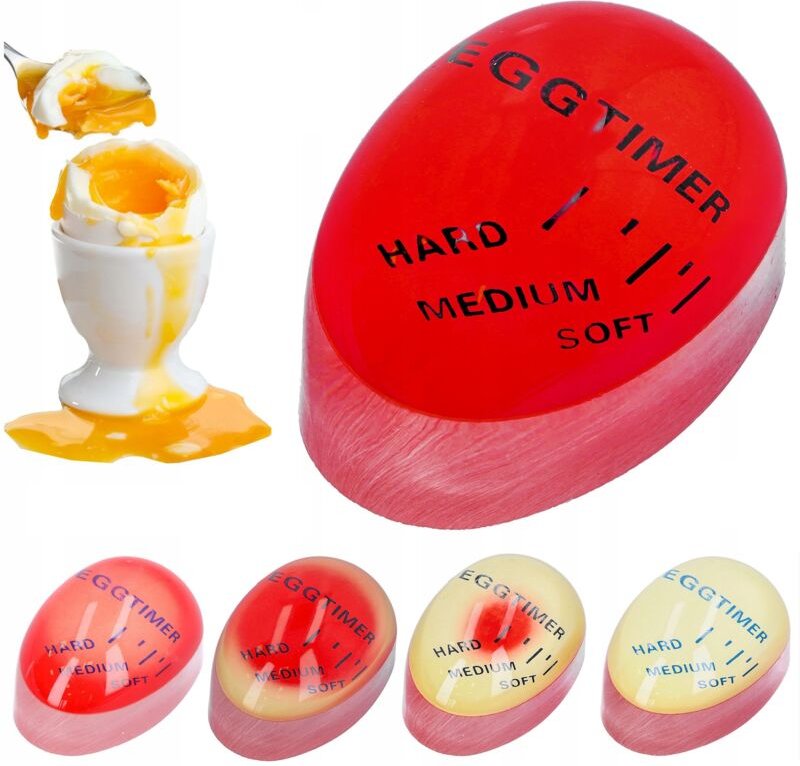 HH71 Eieruhr Küchenuhr zum Kochen von weichen und hartgekochten Eiern