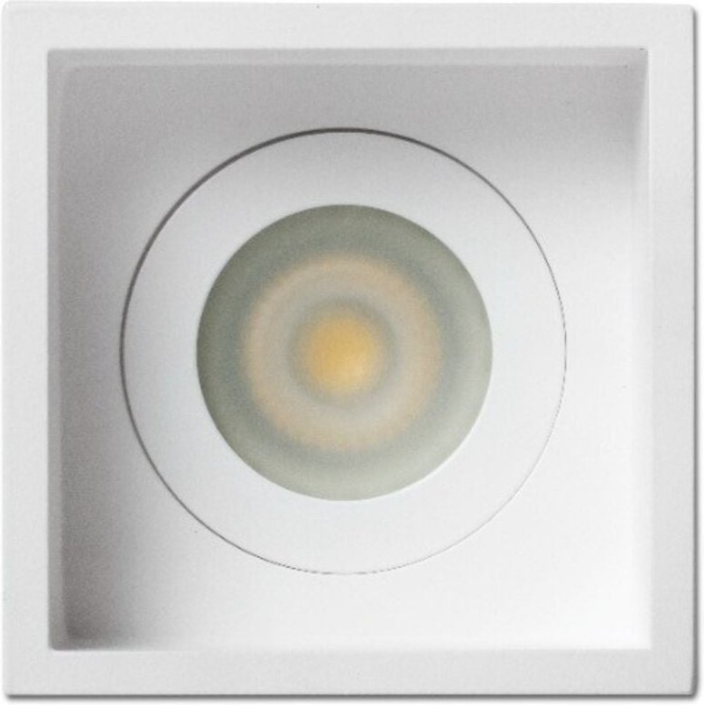 Acre Deckeneinbauleuchte fest weiß quadratisch IP44