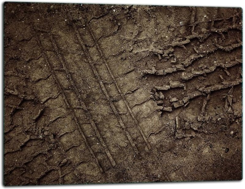 GlassplattenschneideBrett 52x40 Trail