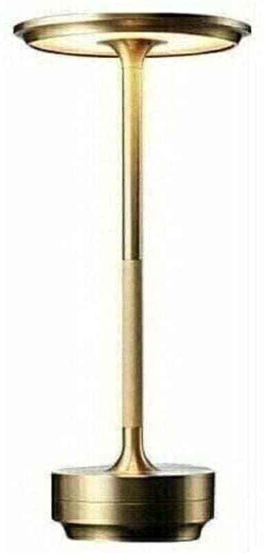 Kabellose Tischleuchte – Akkubetrieben, tragbare Nachttischlampe – mit Touch-Steuerung, dimmbar – für Esszimmer/Schlafzi...