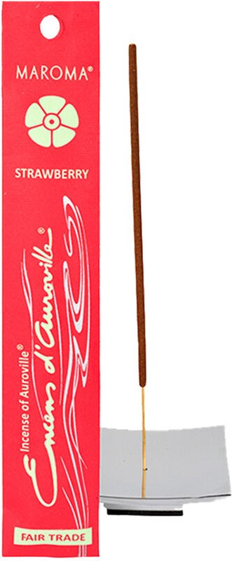 Signes Grimalt - Erdbeer-Räucherstäbchen Natura-Zubehör Roter Weihrauch – Aromatherapie für zu Hause