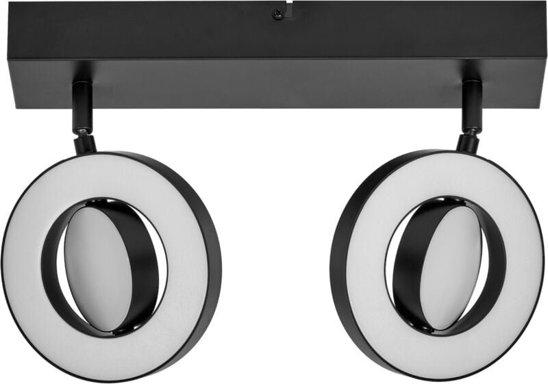 Thumbnail - Decor spot saturn, 21W, 440lm, schwarz, Spotleuchte, verstellbare Köpfe, vielseitig anwendbar, Innenraumspot, 3-stufige ...