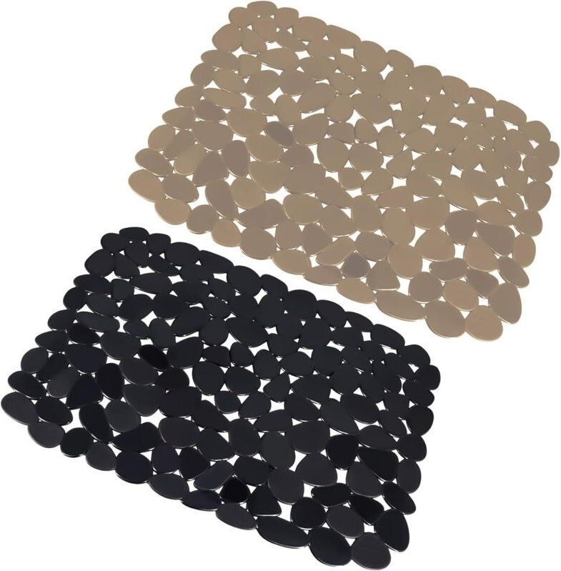 2er-Pack Spülbeckenmatten, Spülbeckenschutzmatten für Küche und Bad, Kratzschutz im Spülbecken, 30 x 40 cm