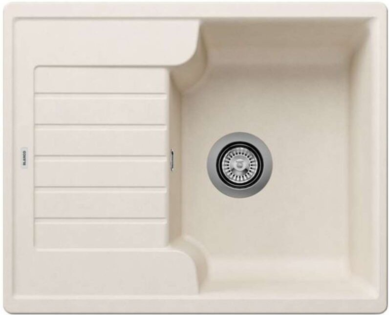 Zia 40 - Silgranitspüle, 62x50 cm, soft weiß 527195 - Blanco
