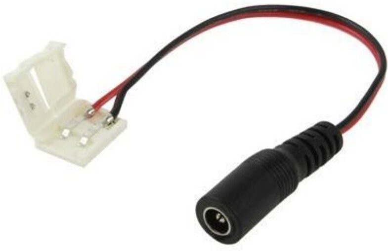 Efectoled - Jack-Kabelverbindung Schnellanschluss Buchse für Einfarbige LED-Strips 12V SMD5050