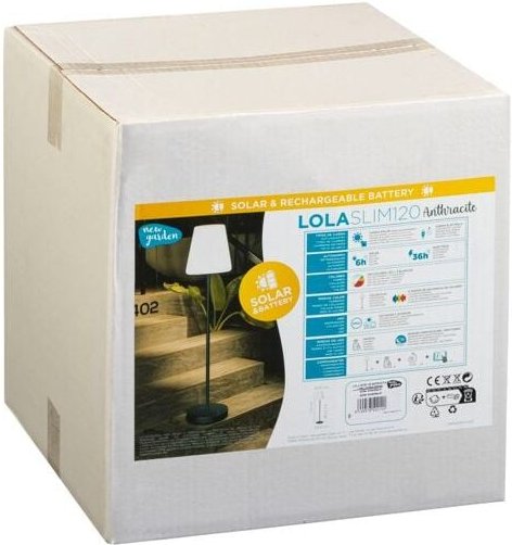 New Garden Lola Slim 120 led Stehleuchte Anthrazit