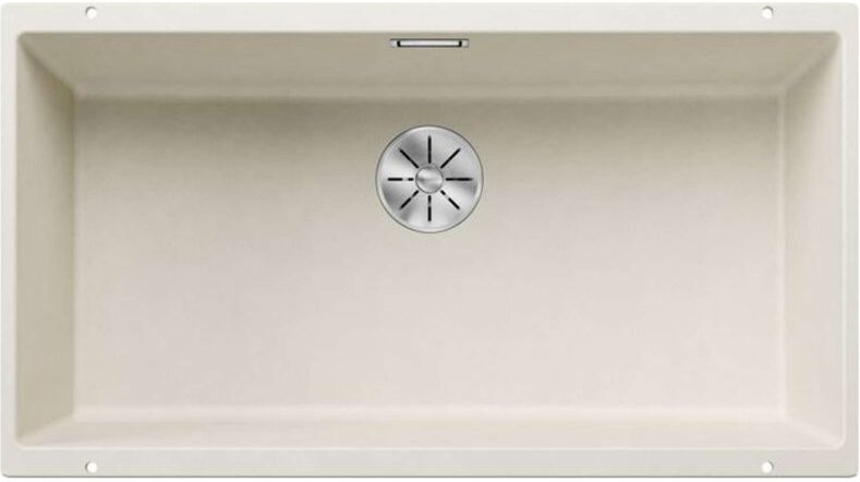 Blanco Subline 800 - Silgranitspüle, 83x46 cm, InFino, soft weiß 527174