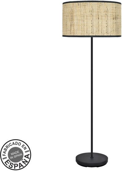 Fabrilamp - Boden De Wohnzimmer 1xE27 Schwarz Dunkel Canizo 163x40x40cm moda