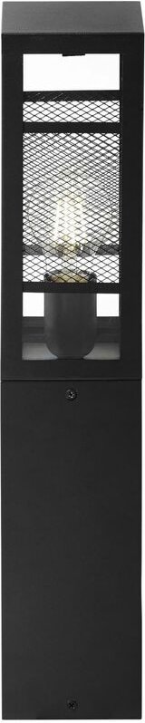 Lampe, Getta Außensockelleuchte 50cm schwarz, Metall/Kunststoff, 1x A60, E27, 40W,Normallampen (nicht enthalten) - Brill...