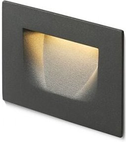 Einbauleuchte grau anthrazit 230V led 3W IP54 3000K