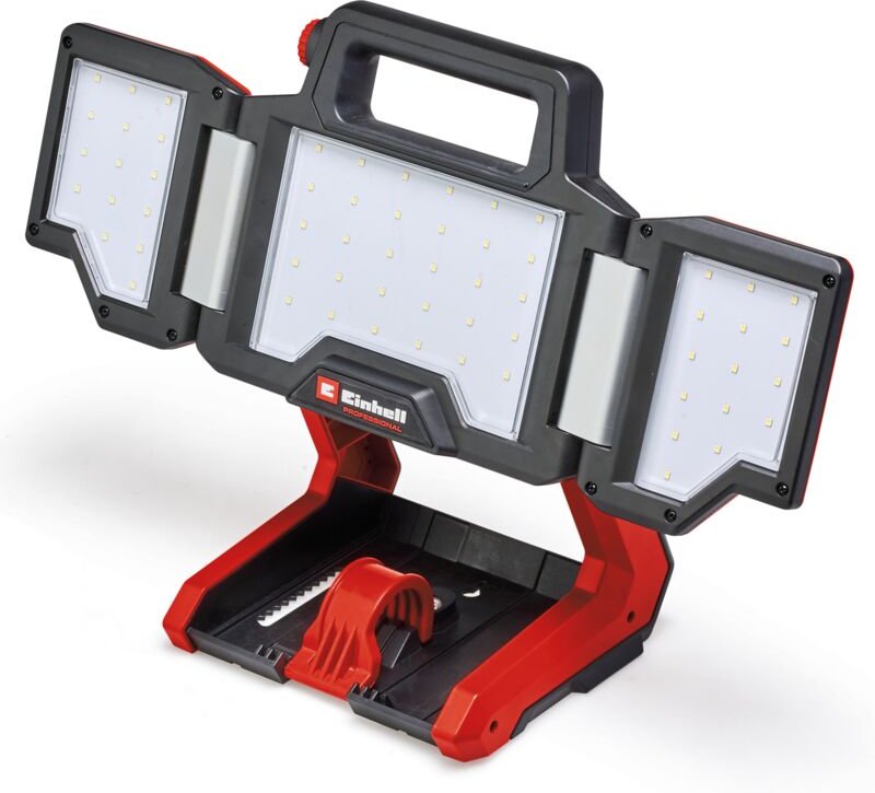 Einhell TP-CL 18/3000 Li Set Tragbare Lampe Rot Schwarz