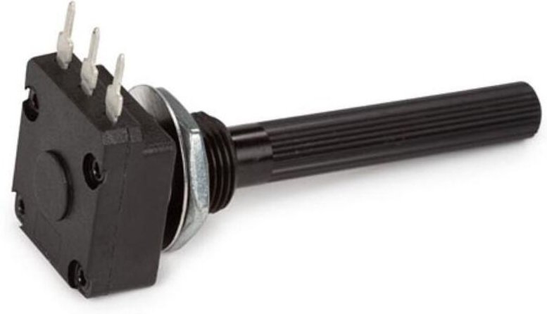 Potentiometer mono lin 2K2 - plastik