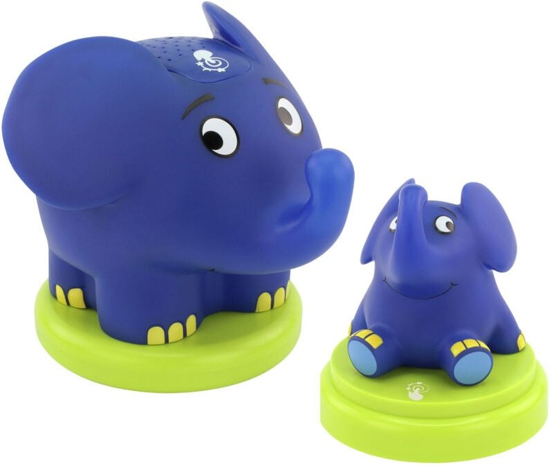 Ansmann - led Sternenlicht Projektor & Nachtlicht Elefant, mit Musik & Farbspiel